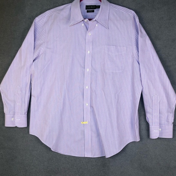 Ralph Lauren Other - Lauren Ralph Lauren long sleeve Non Iron classic button down shirt 17.5  34/35